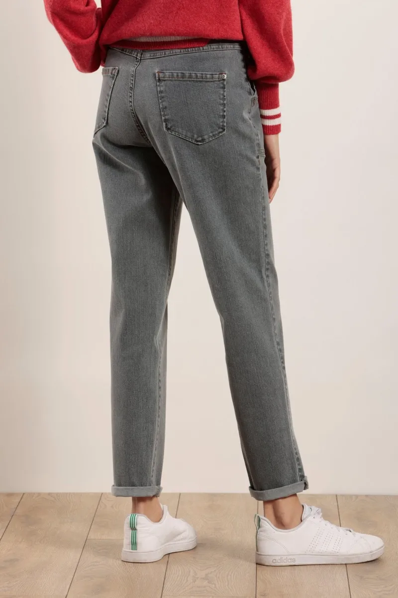 Discount Jean PIMORI taille haute écoresponsable Femme Pantalons, Jeans