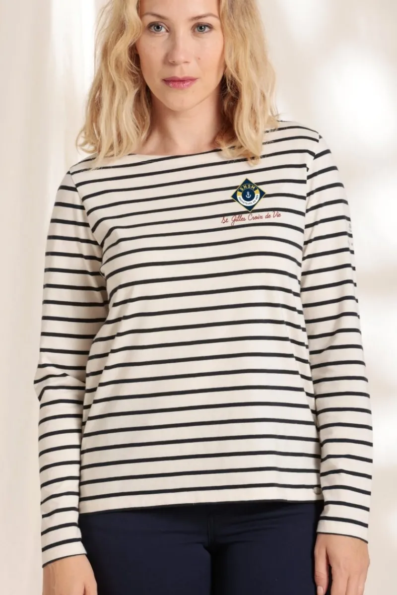 Cheap Marinière en coton SNSM Femme Tshirts | Marinières