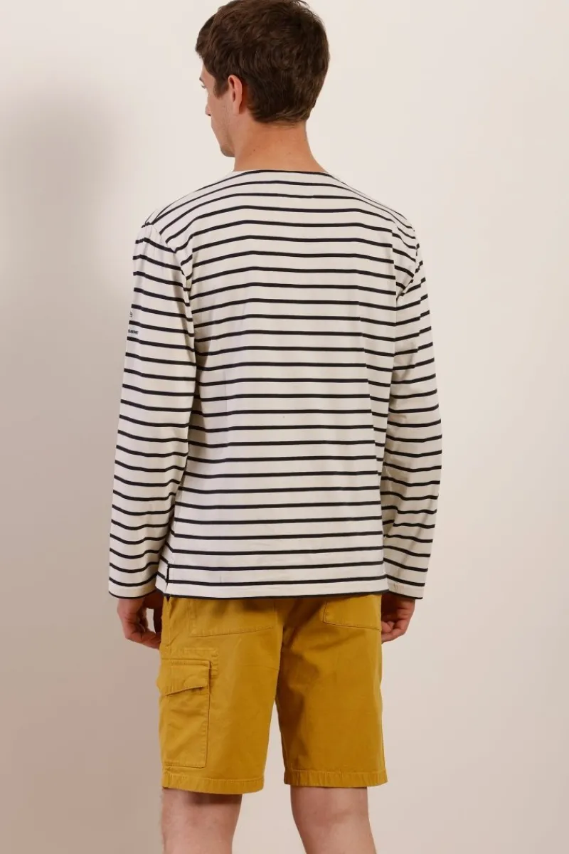 Best Sale Marinière en coton SNSM Homme Marinières, Tshirts