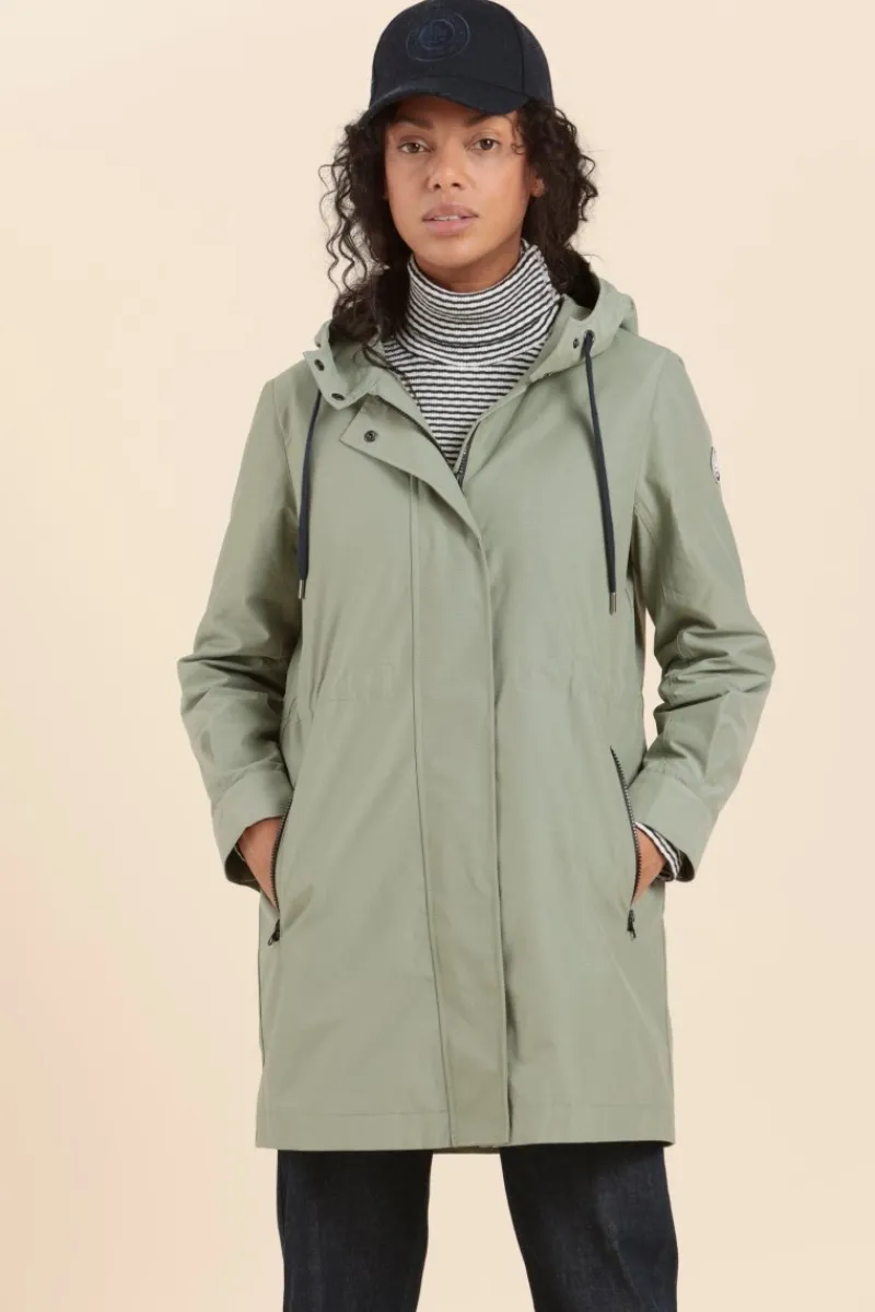 New parka longue déperlante FAENO Femme Parkas