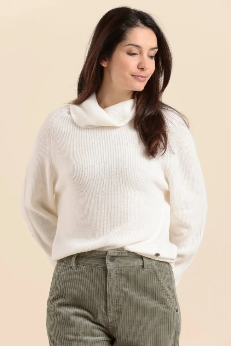 Outlet pull col roulé TREBOUL Femme Pulls, Cardigans