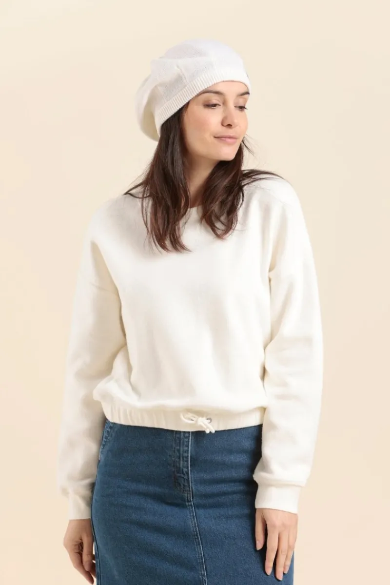 Outlet sweat MORITZ en molleton peluche Femme Sweats